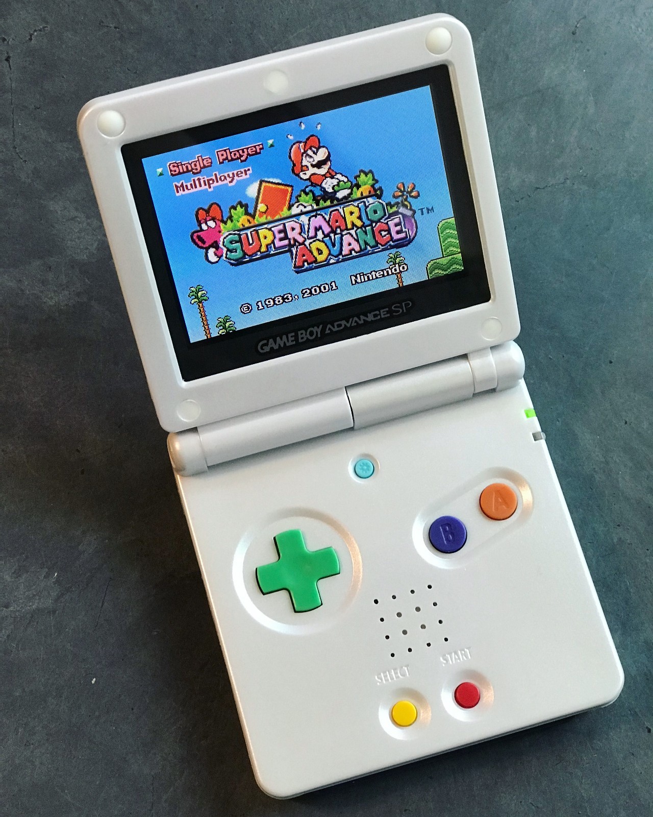 Nintendo Game Boy Advance GBA SP System AGS 101 Brighter PRIDE DONATION