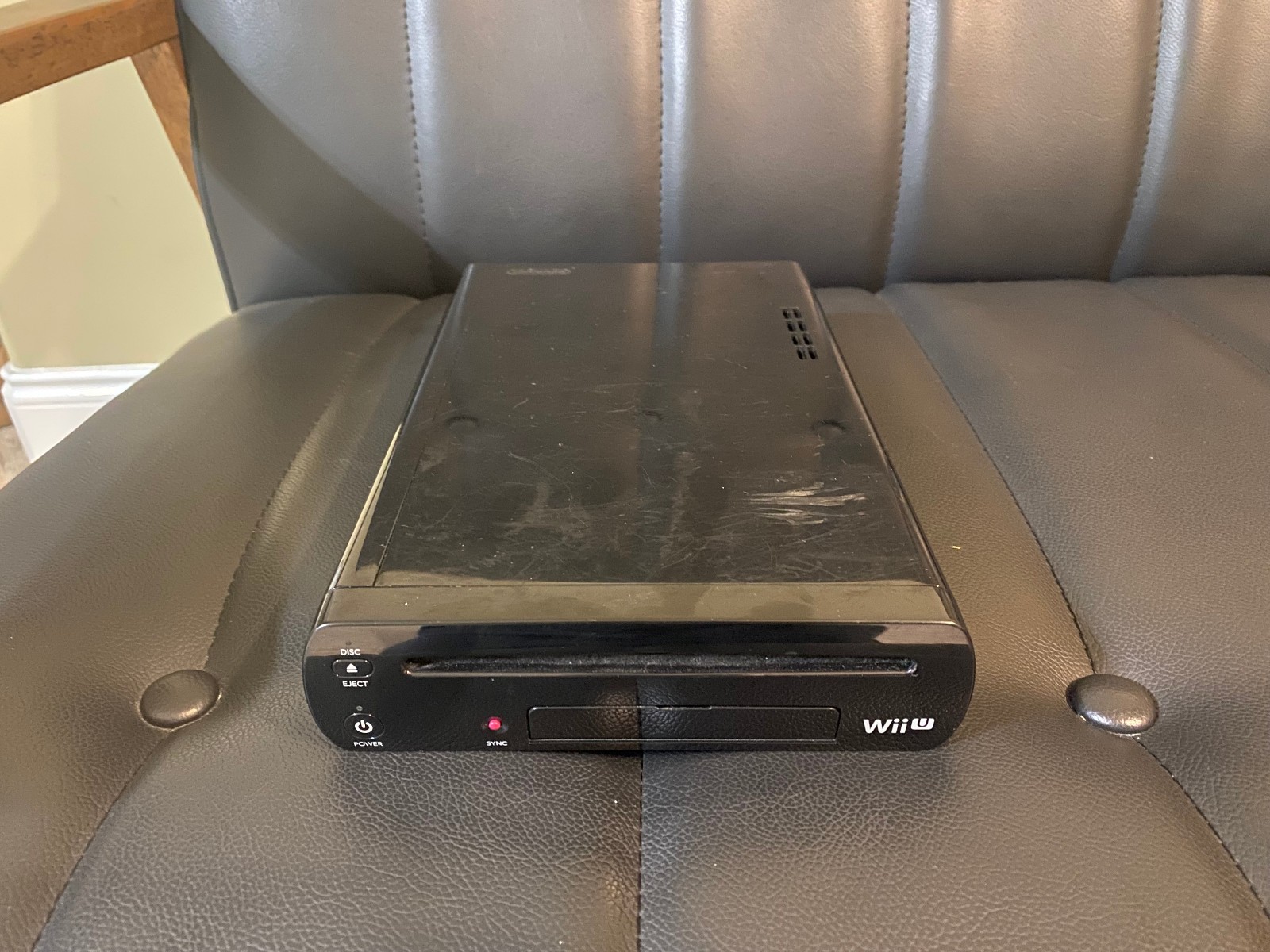 Nintendo Wii U 32GB Black Console Only WUP-101(02) – Parts/Repair