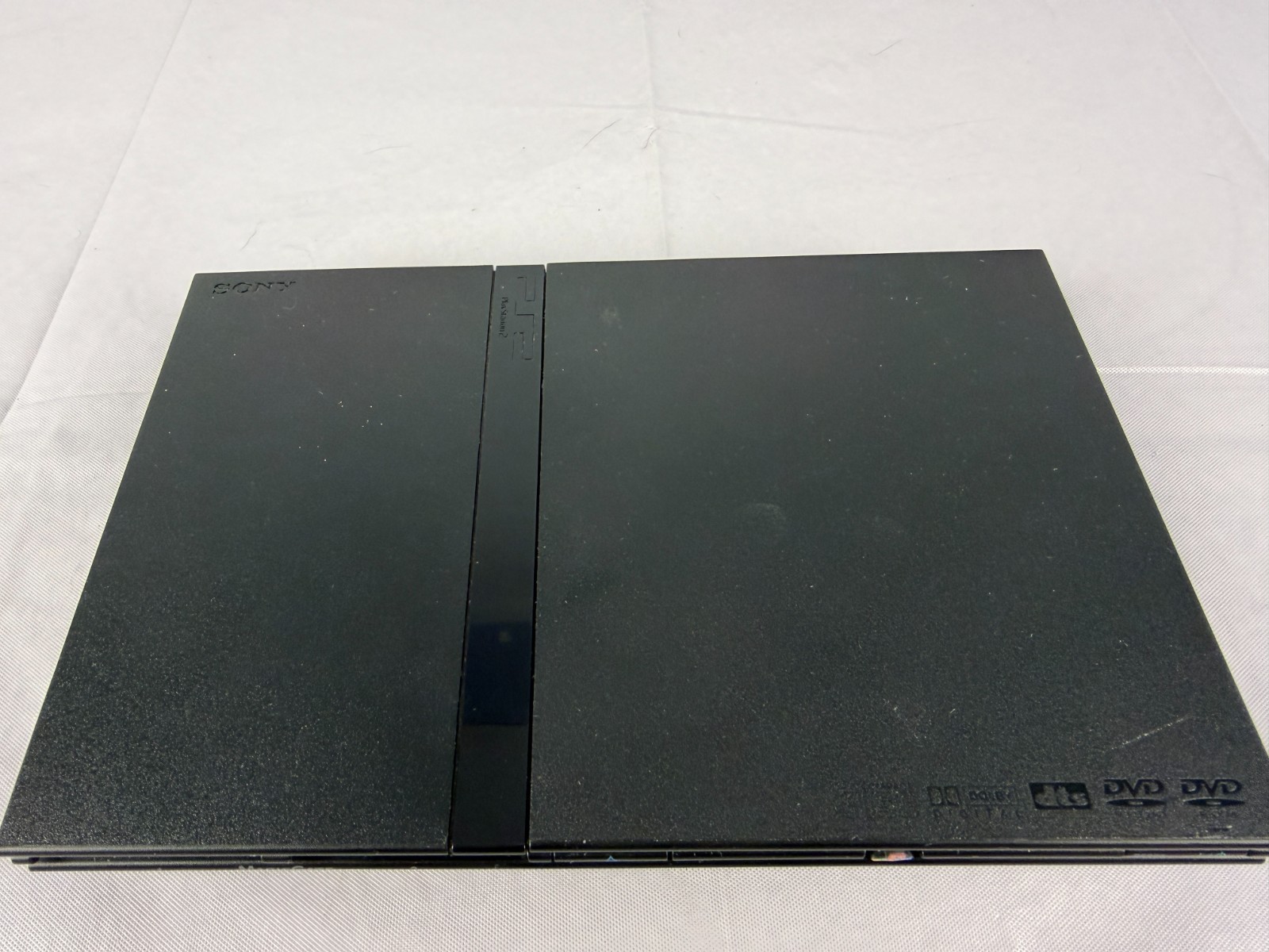 Play Station 2 Slim Bundle With One Controller Tested Working
