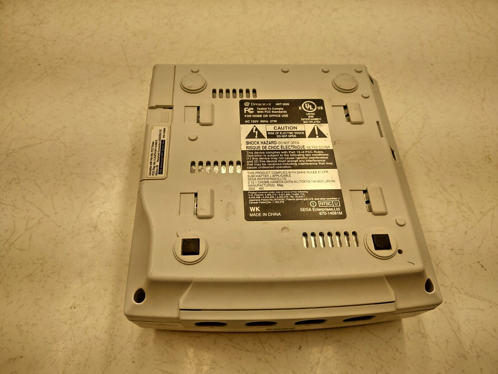 SEGA Dreamcast Console Bundle w Controller, clock battery fix- power renew mods
