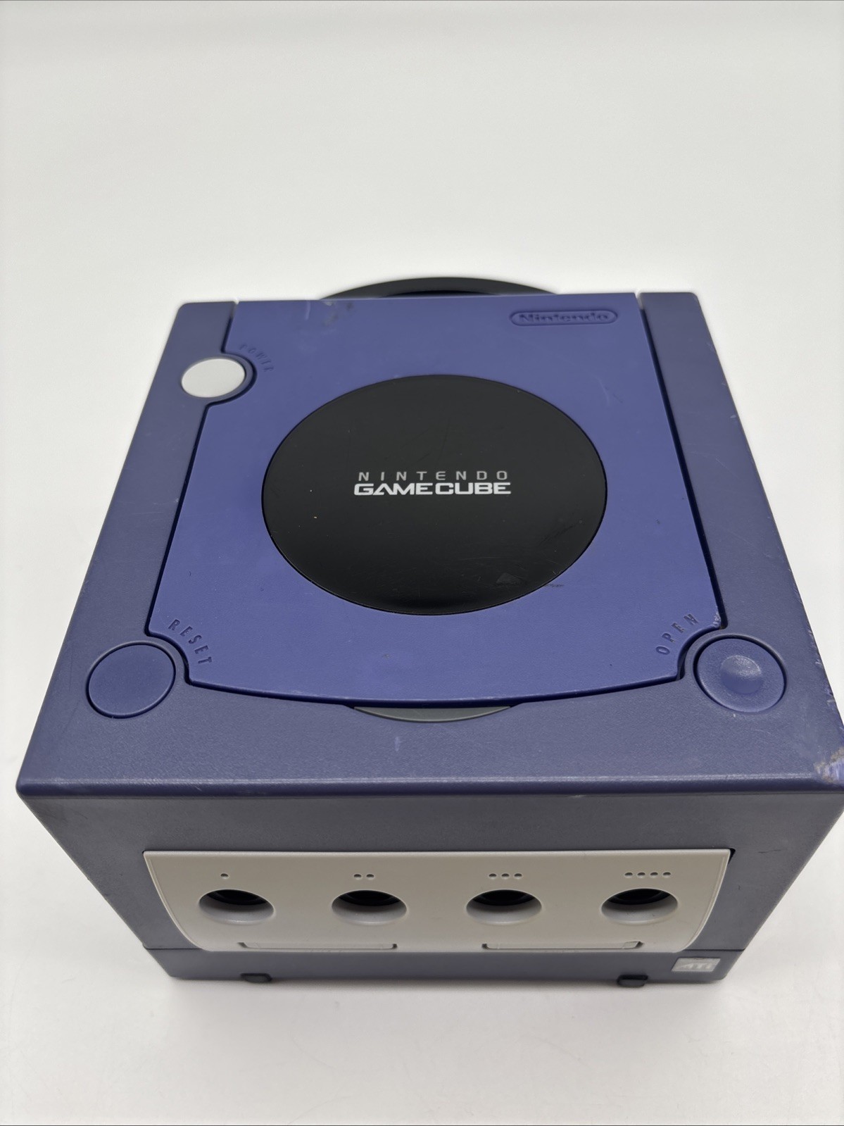 Nintendo GameCube Console Indigo Purple DOL-001 USA Console Only Reconditioned