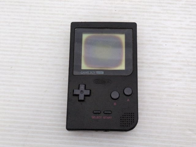 AS IS-Game Boy Pocket Console (MGB-001 / Black) GameBoy JP GAME. 9000025712644