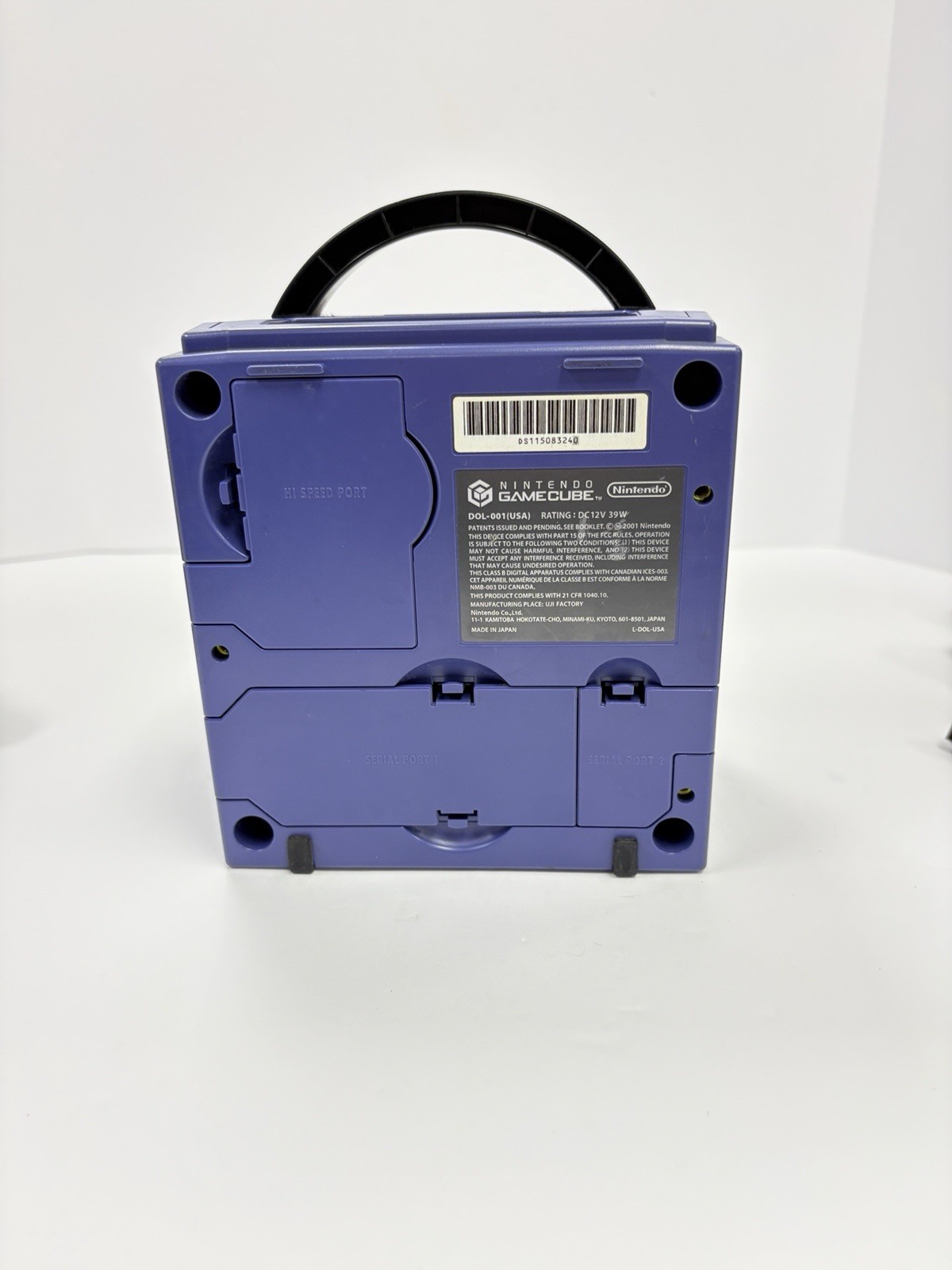 Refurbished Nintendo GameCube DOL-001 Indigo Console Bundle OEM Controller