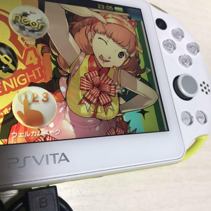 Sony PlayStation PS Vita Persona 4 Dancing All Night Crazy Box Game Console Used