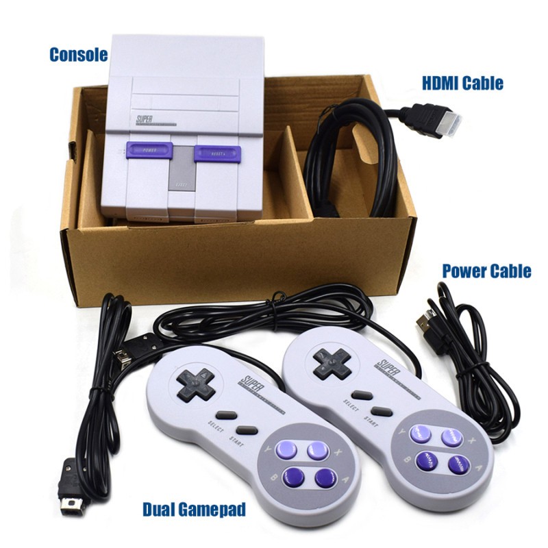 Super Classic Mini Entertainment System SNES Included 21 Games HDMI-compatible