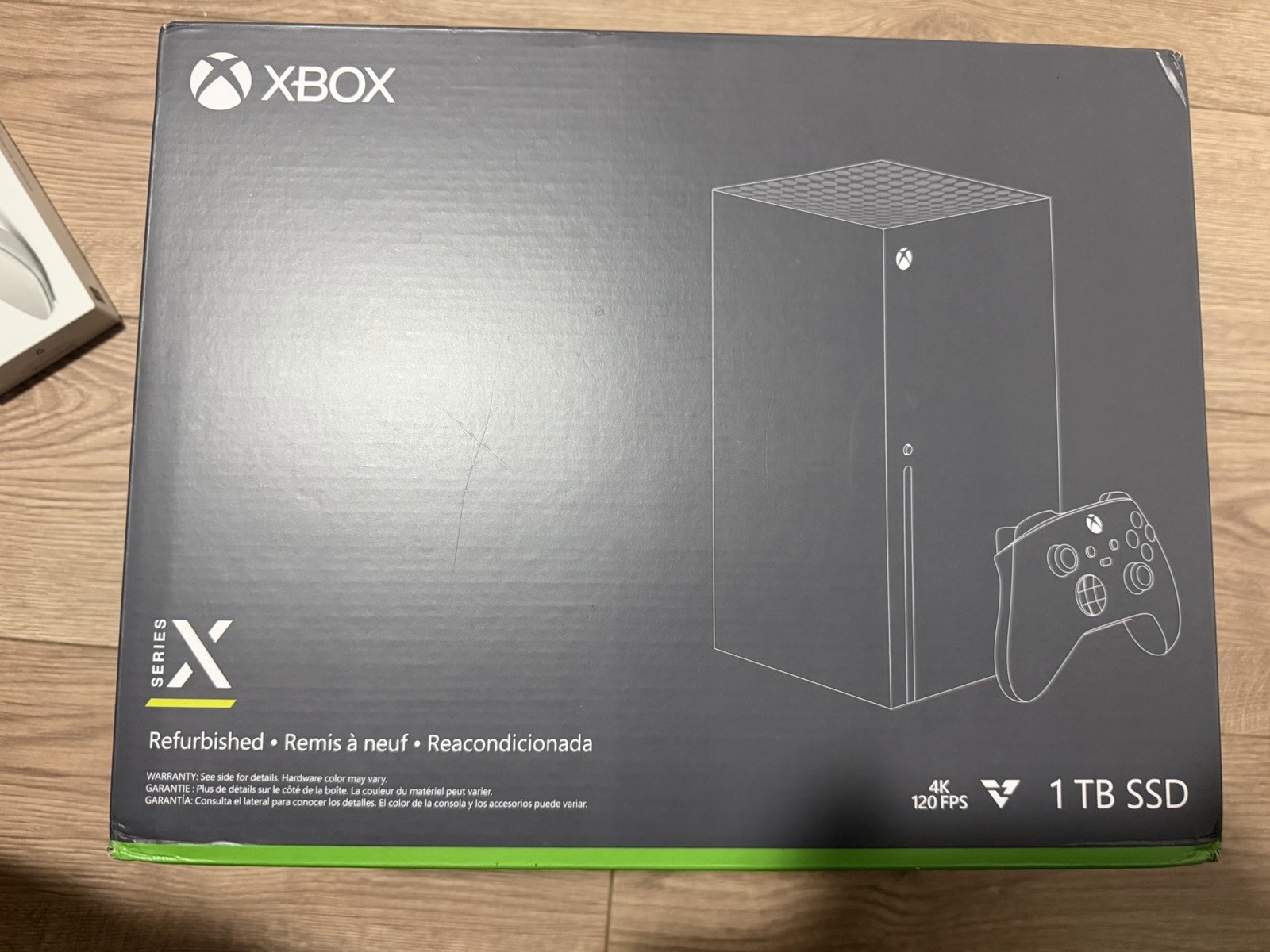Microsoft Xbox Series X 1TB SSD 4K 120 FPS Black Home Console HDMI