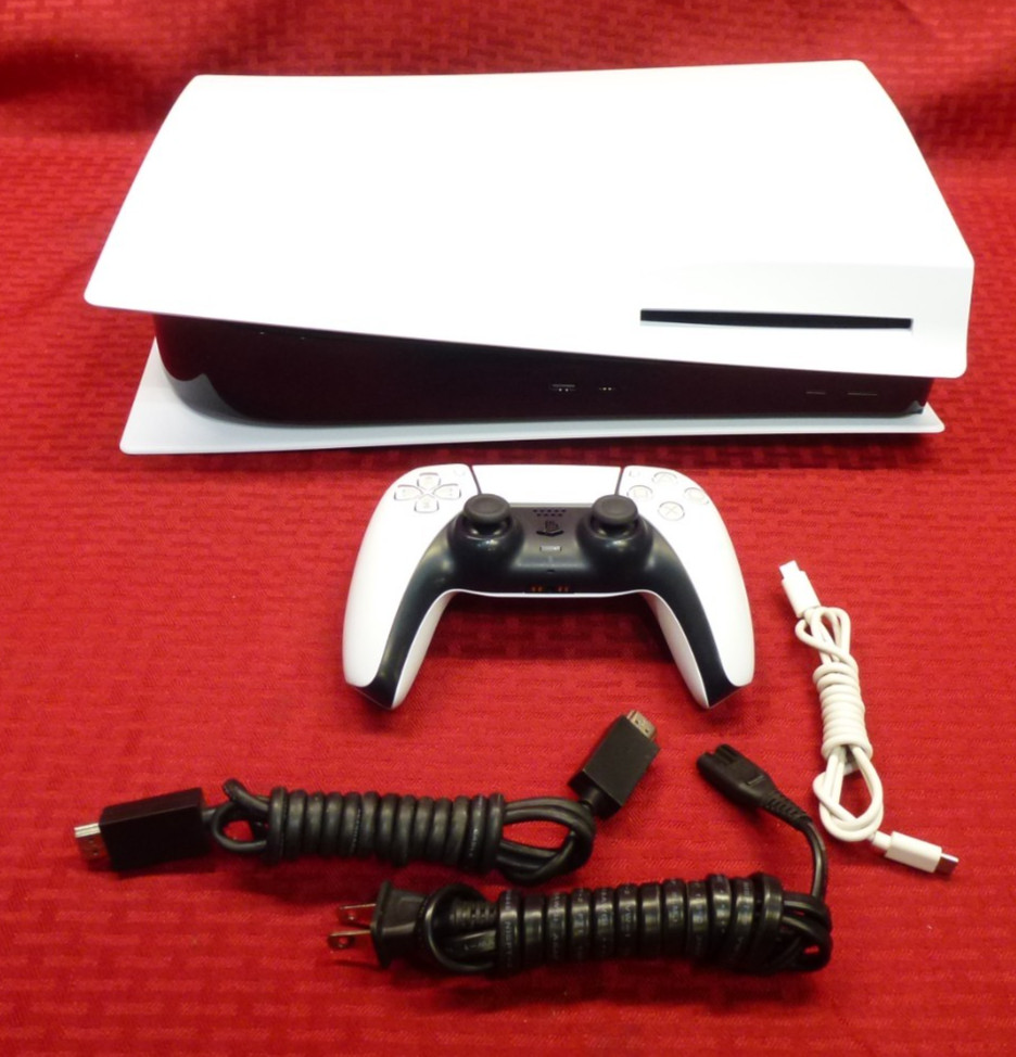 SONY PS5 CFI-1215A 825GB DISC EDITION VIDEO GAME CONSOLE W/ ONE CONTROLLER