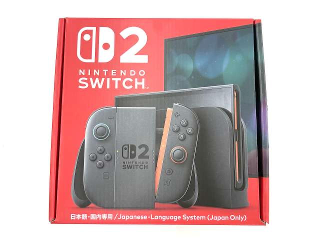 NINTENDO Switch 2 BFC-BEE-KB6CA-JPN-C1 Gray Japan Model Unused Open Box