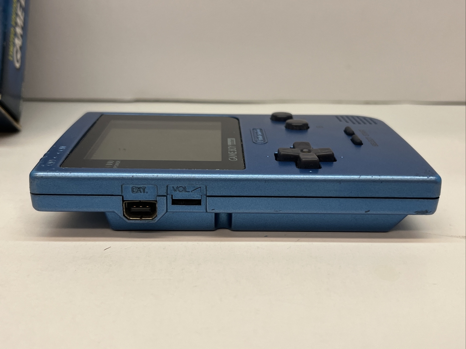 Game Boy Pocket Ice Blue Limited Edition W/ Box Manual Complete CIB (FAST SHIP!)