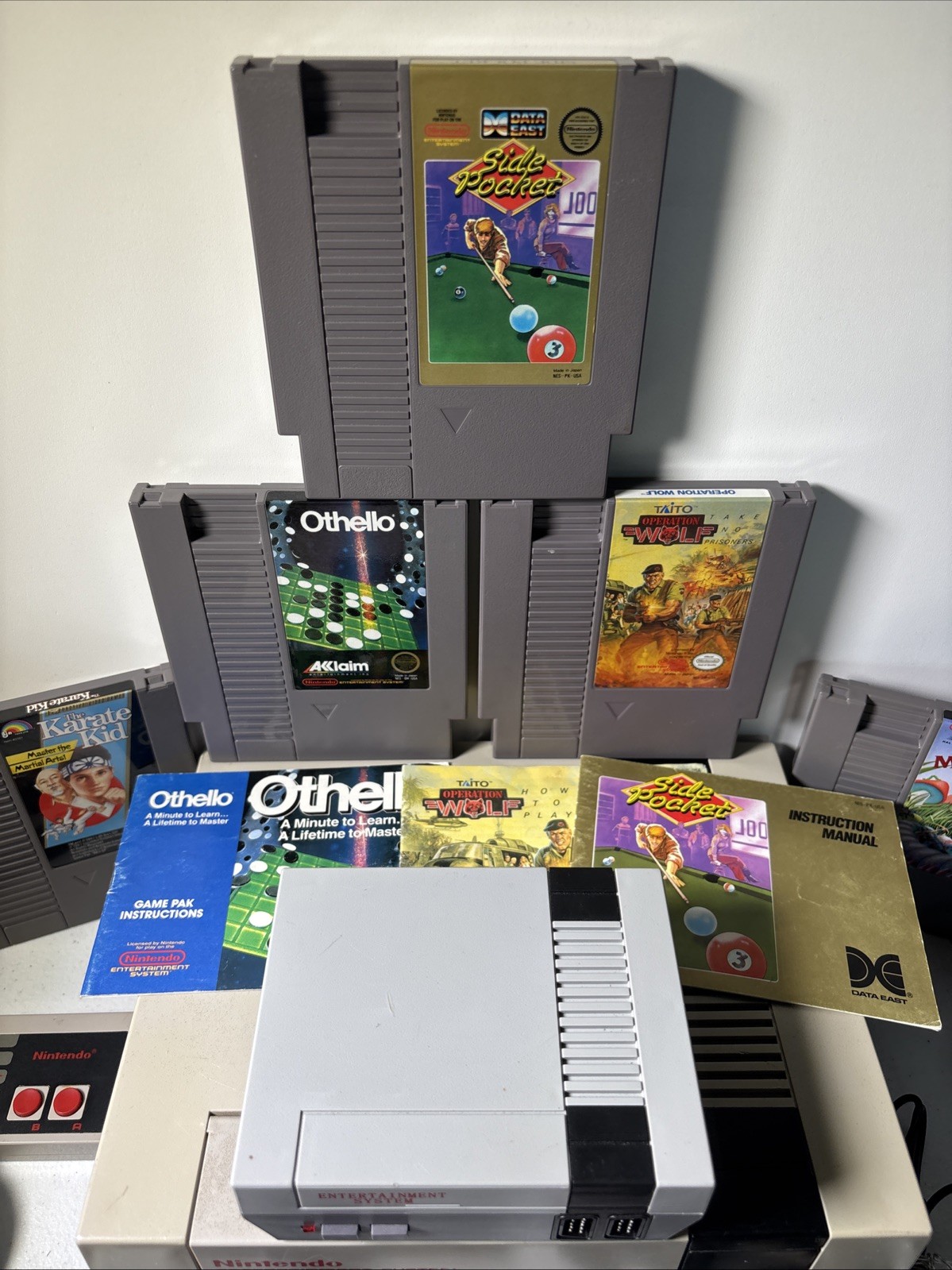 Nintendo Entertainment System NES Home Console With Controllers