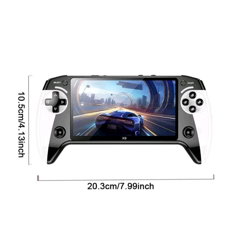 Protable Retro Handheld Game Console – Performance Boost: Over 20,000 Games…