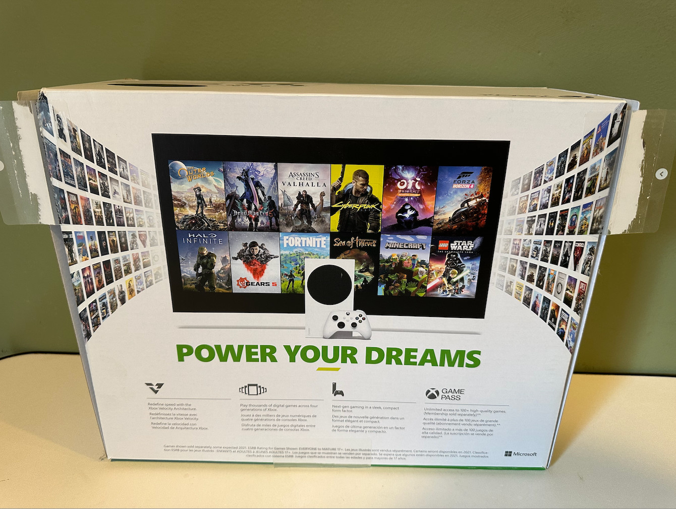 Xbox Series S 512GB White – Console (Used – Clean) – Controller (New) – Cords