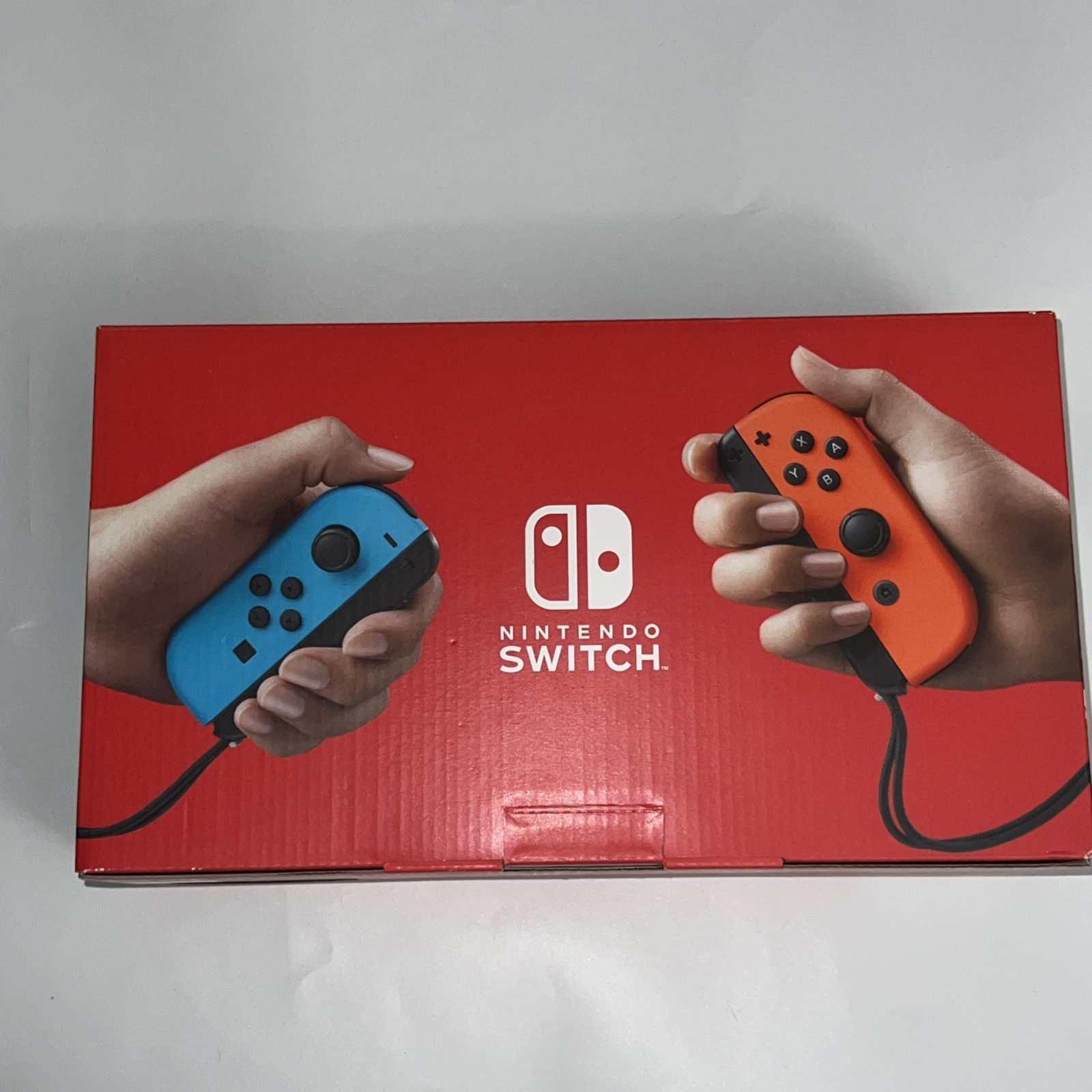 Nintendo Switch 32GB Handheld Console – Neon Red/Neon Blue | Adult Owned | WORKS