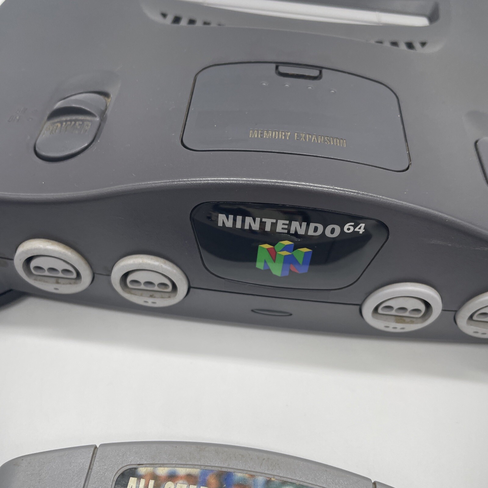 Nintendo N64 System Console (2) Official Controller (5) Games Bundle Lot NUS-001