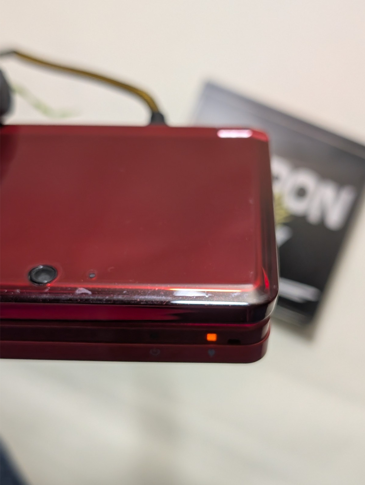 Nintendo 3DS Console Japan Ver Flare Red For Parts As-Is JUNK NTSC-J Region-Lock