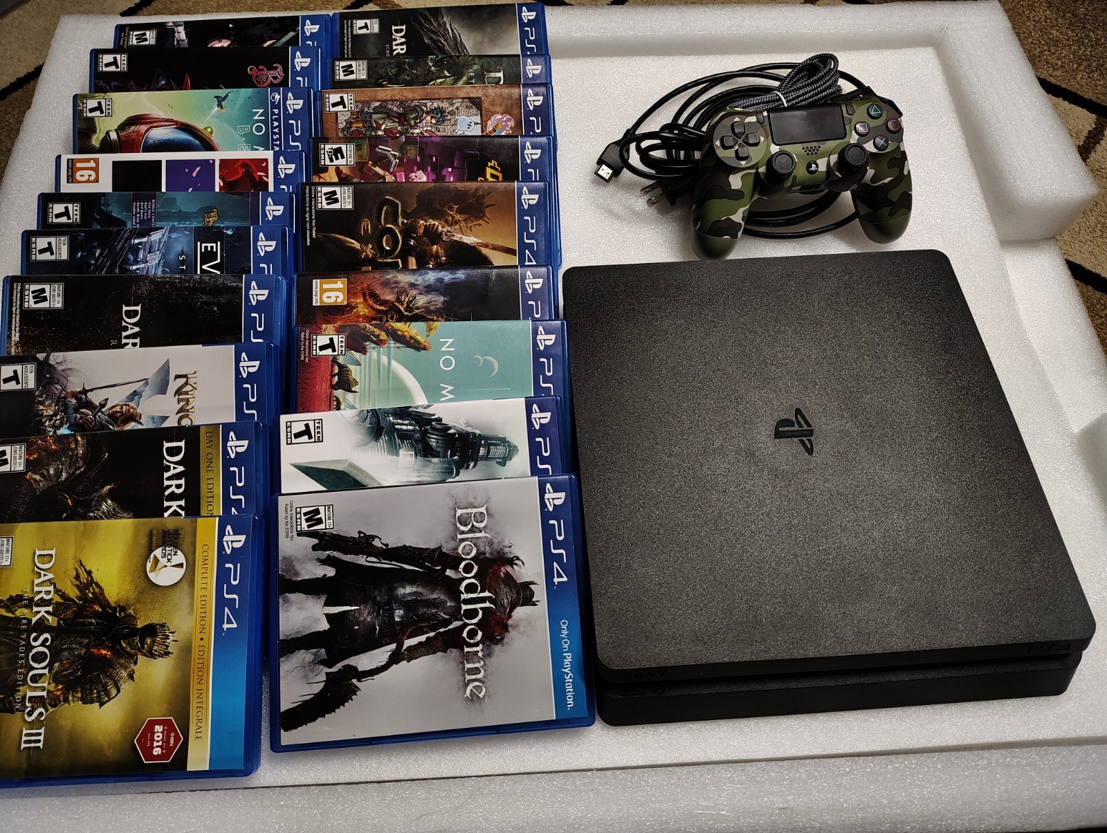Playstation 4 PS4 Pro Slim RPG / 19 Game Lot New Open Box Mint Collectors Cond.