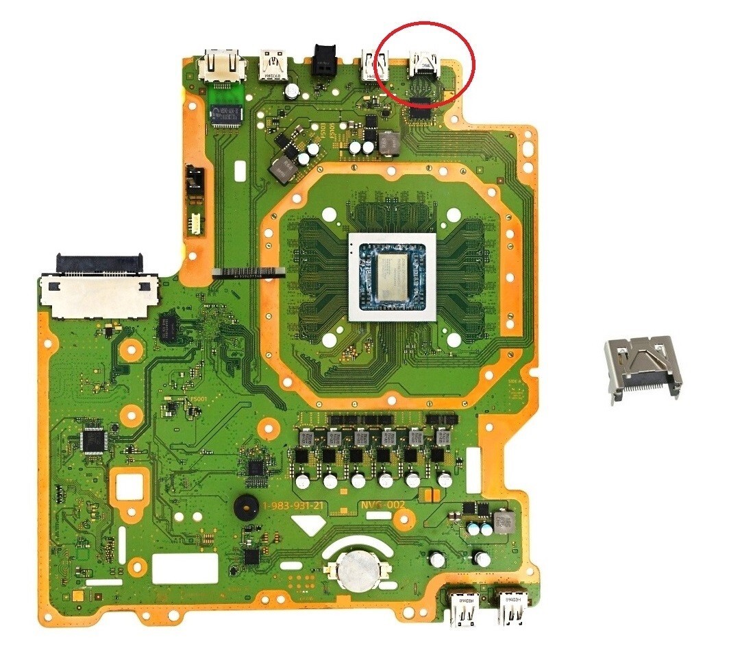 PlayStation 4 Pro (Model: CUH-7015B/7115B/7215B) HDMI Port Replacement Service