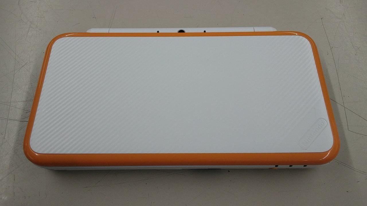 New Nintendo 2DS XL LL White Orange Console Box Stylus Japan Ver NTSC-J