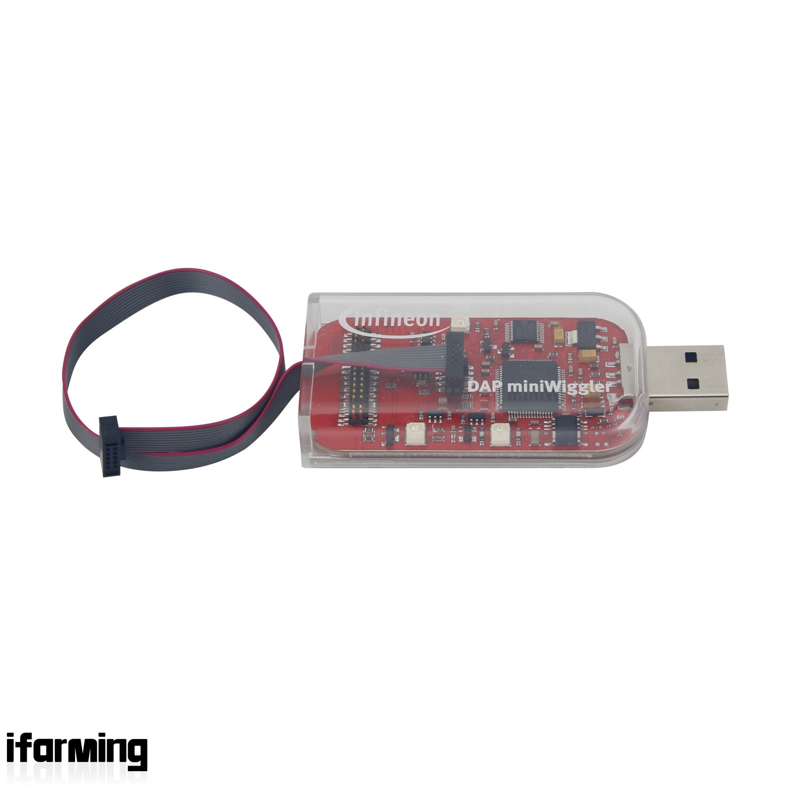 DAP Miniwiggler V3.1 USB Interface Emulator for MCU Debugging Tool for INFINEON