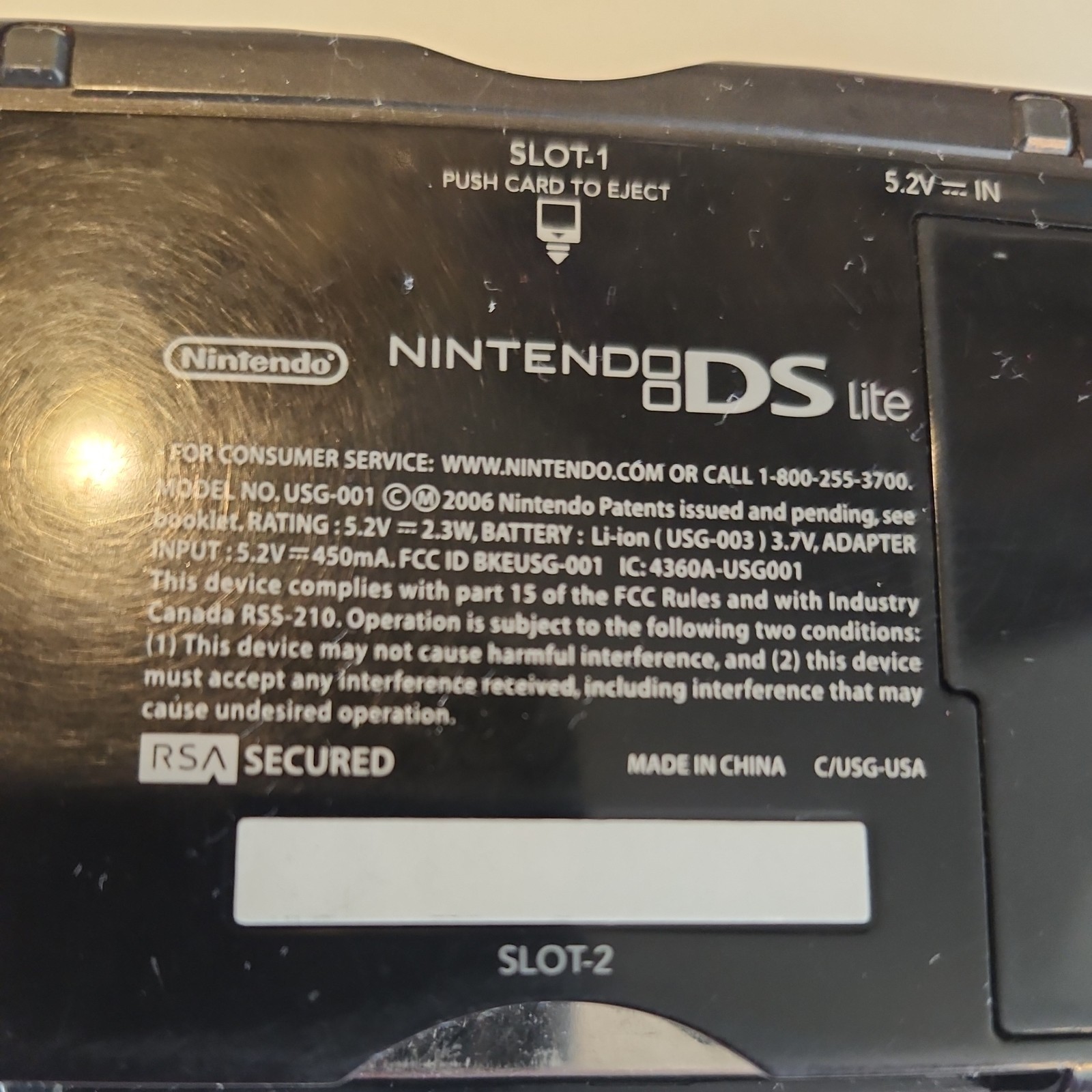 Nintendo DS – Original – Black