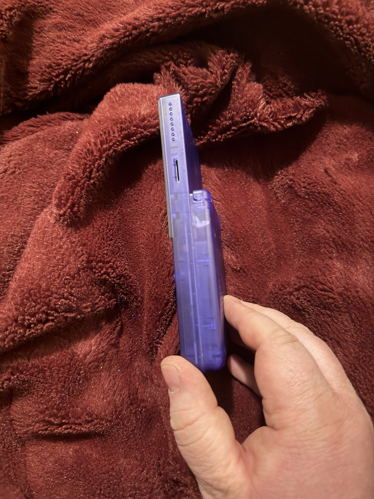 Analogue Pocket Transparent blue