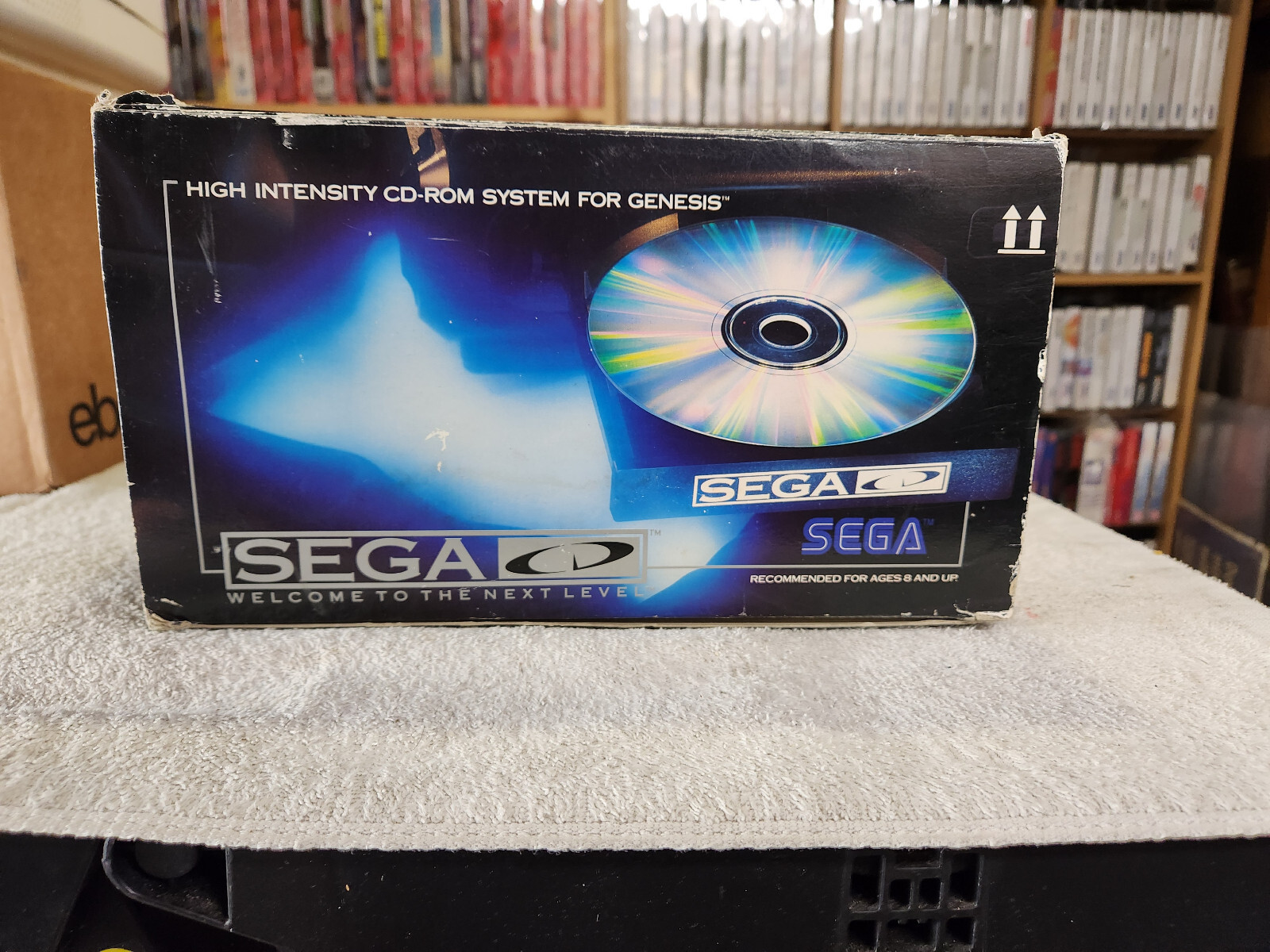 SEGA CD “Front Loading Model 1 Console” COMPLETE in Box! Very RARE! TESTED/XLNT!