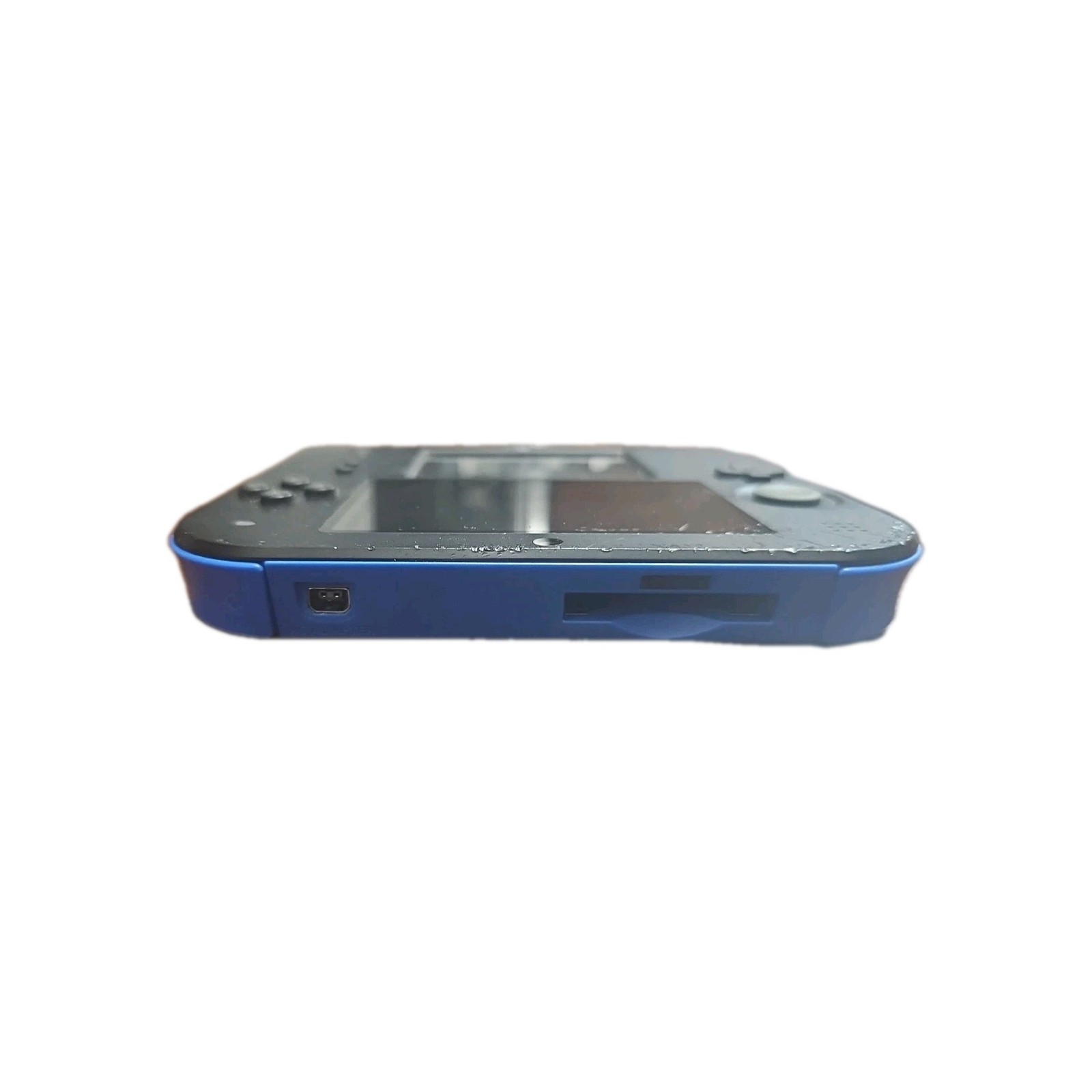 Nintendo 2DS Launch Edition BLACK & BLUE Handheld System for Parts or Repair
