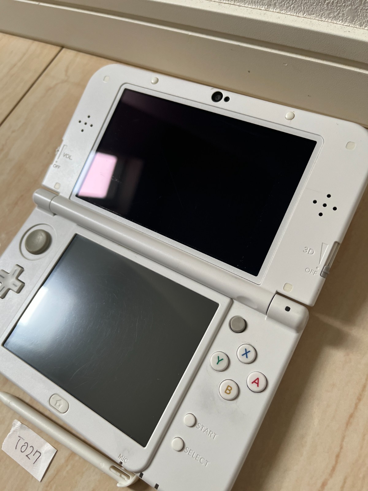 [Bottom IPS] new Nintendo 3DS XL LL Pearl White NTSC-J Japan [Excellent]