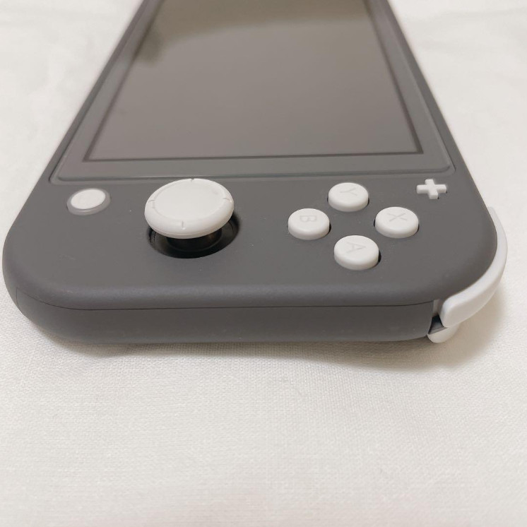 Used Excellent Nintendo Switch Lite HDH-001 Gray + Genuine AC Adapter Japan F/S