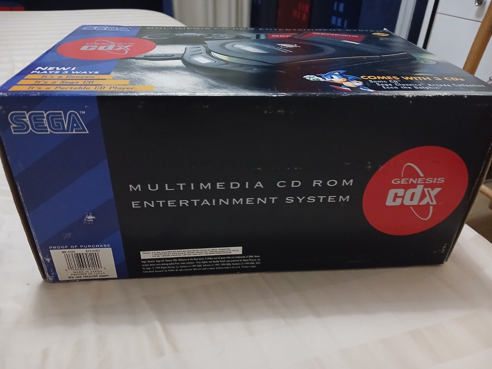 Sega Genesis CDX CD Console Bundle With RARE Games, Excellent Condition