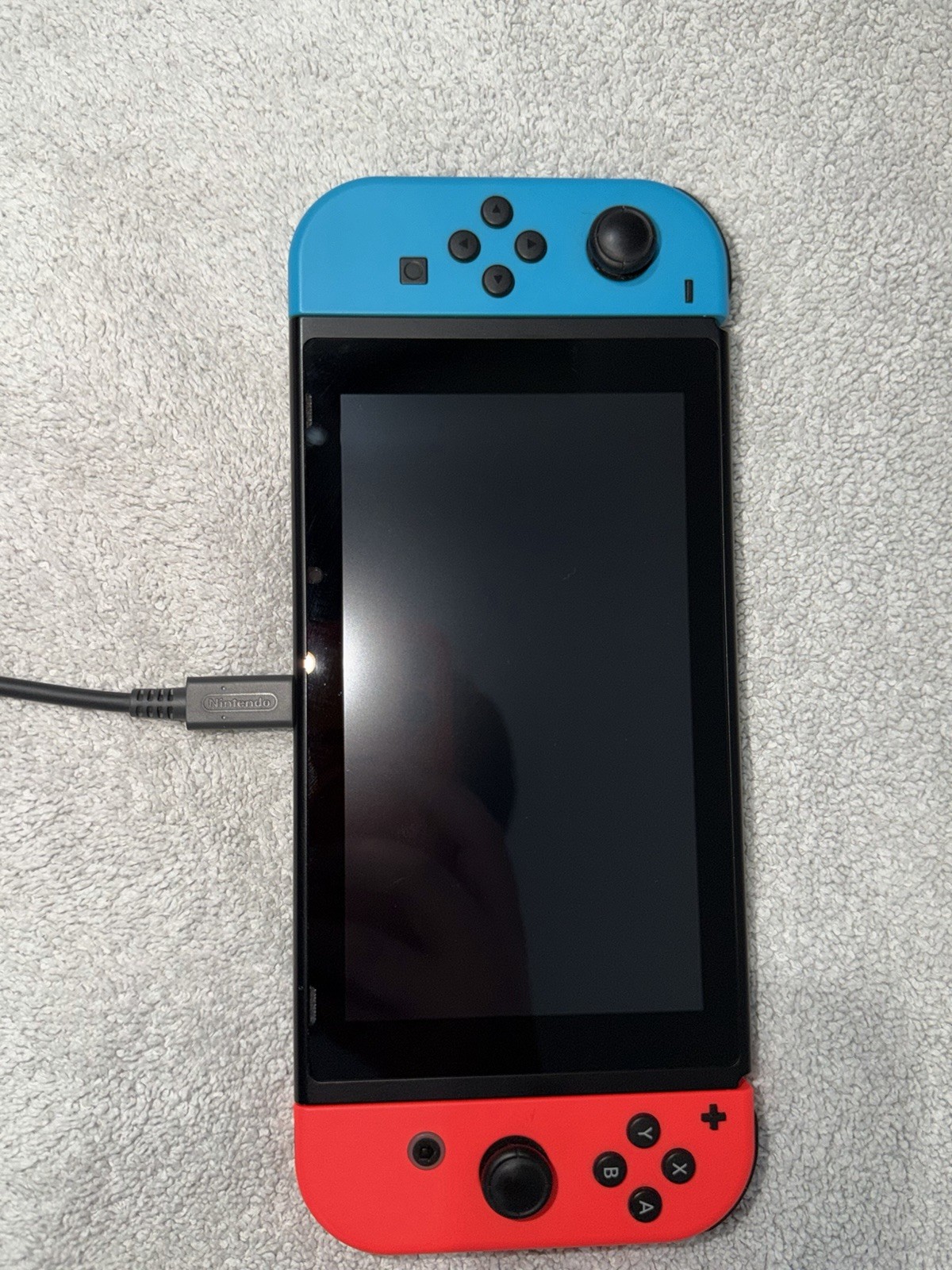Nintendo Switch 32GB Handheld Console – Neon Red/Neon Blue with 400gb Micro Sd.