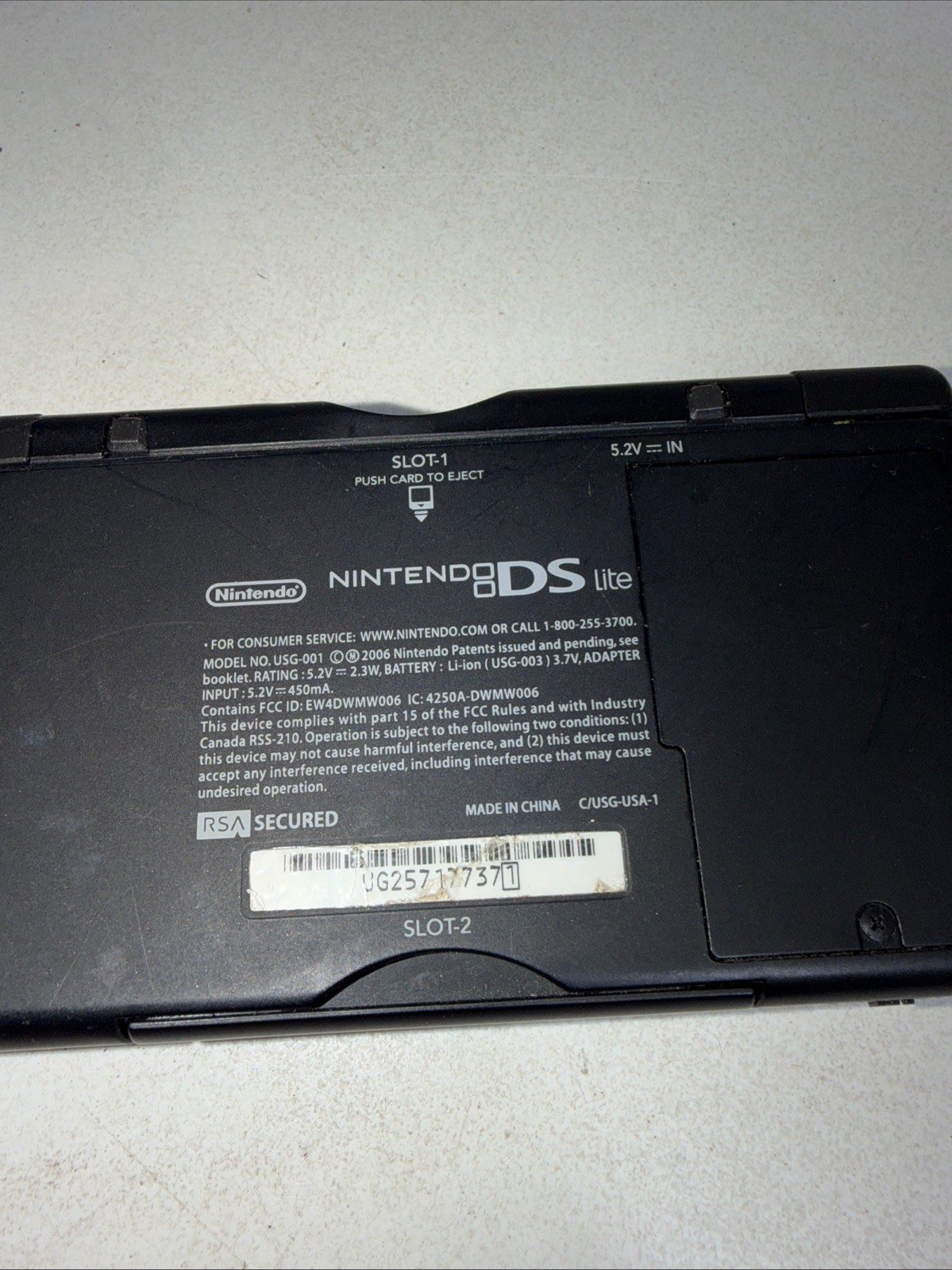 【Tested】 Nintendo DS Lite Authentic Console Handheld System – Blue