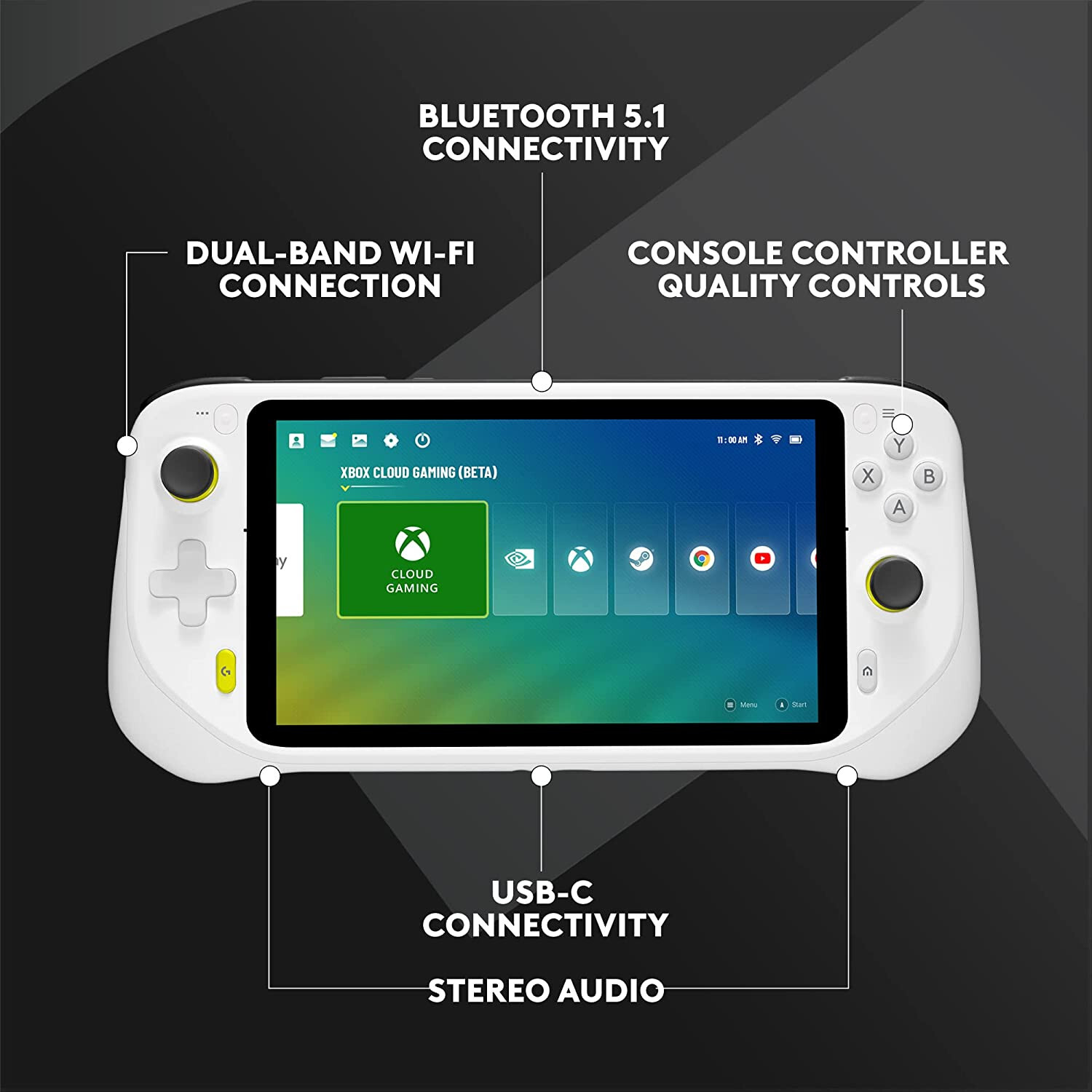 Logitech G Cloud Gaming Handheld , Portable Gaming Console (New)
