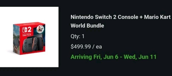 Nintendo Switch 2 + Mario Kart World Console Bundle ✅ PRE-SALE ORDER CONFIRMED ✅