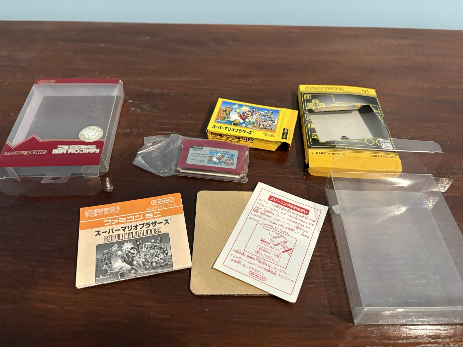 Nintendo Gameboy Advance Super mario bros Famicom Mini Gameboy Gba Land Japan