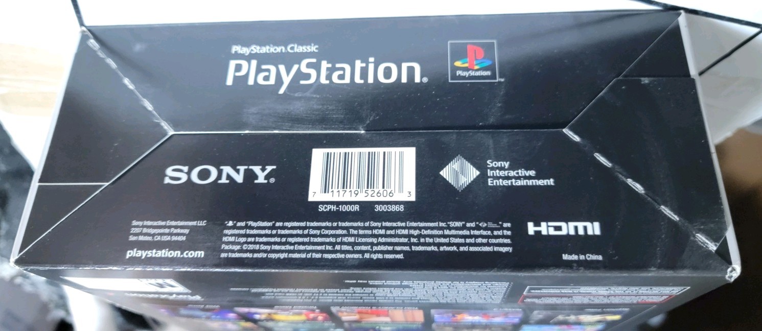 🔥 NEW Authentic Sony PlayStation Classic Mini 2018 Video Game Console PS1