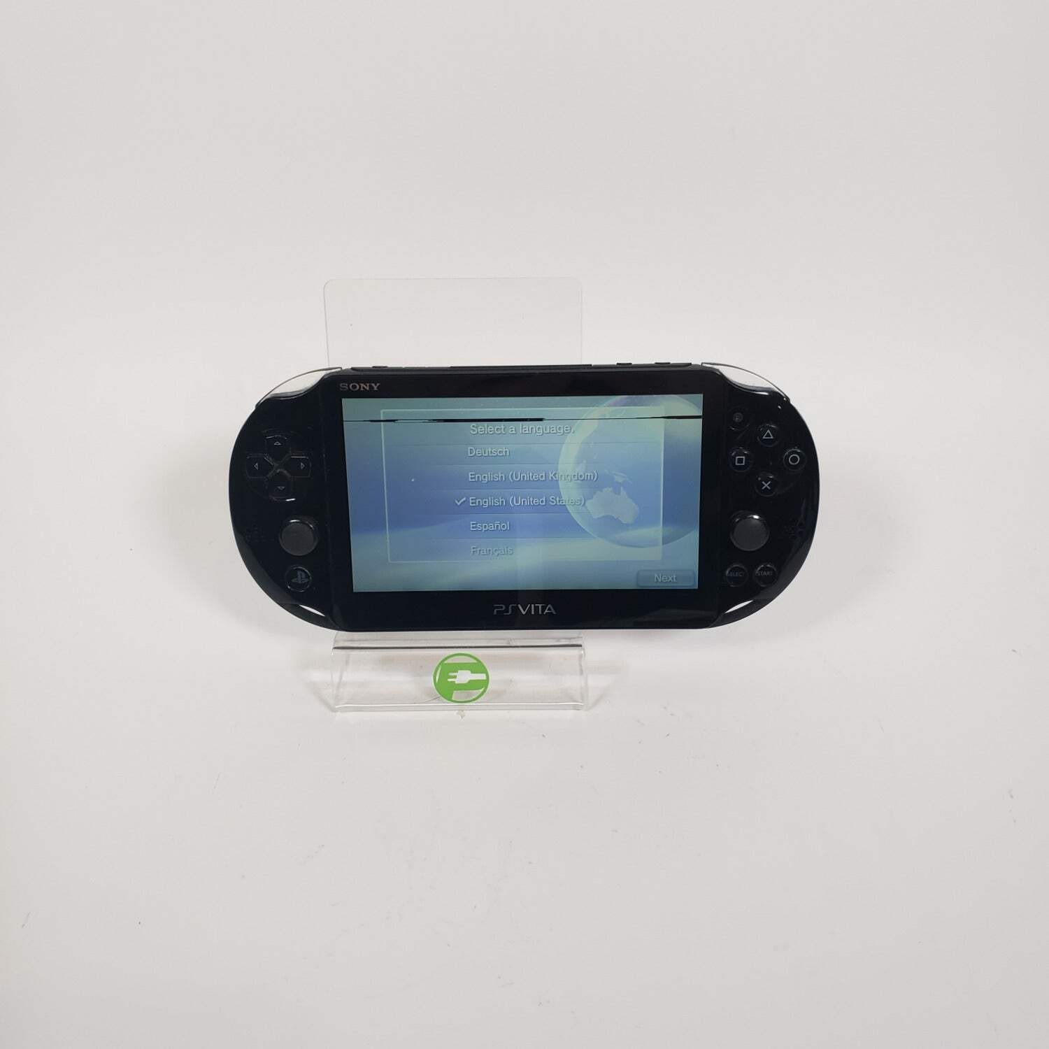 Broken Sony PlayStation Vita Slim PS Vita PCH-2001 Handheld Console