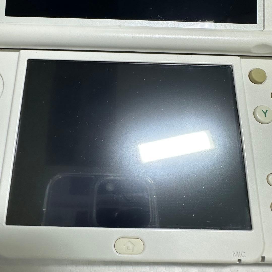 New Nintendo 3DS LL Pearl White Console Complete Near Mint Japan 6496