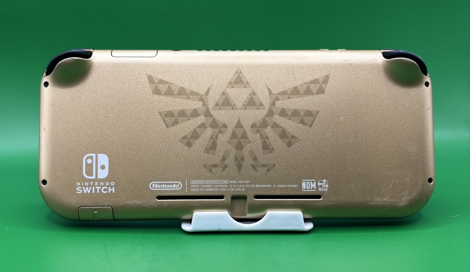 Nintendo Switch Lite Zelda Hyrule Gold Edition (A28) READ DESCRIPTION