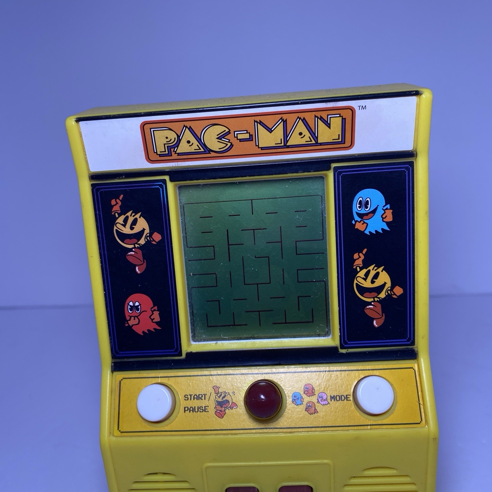 Used Bandai Pac-Man Arcade Classics Mini Handheld Game Tested Working