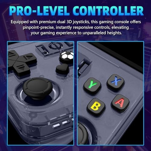 Retro Handheld Game Console 4.0 Inch IPS 64GB Linux 4000mAh Battery Portable
