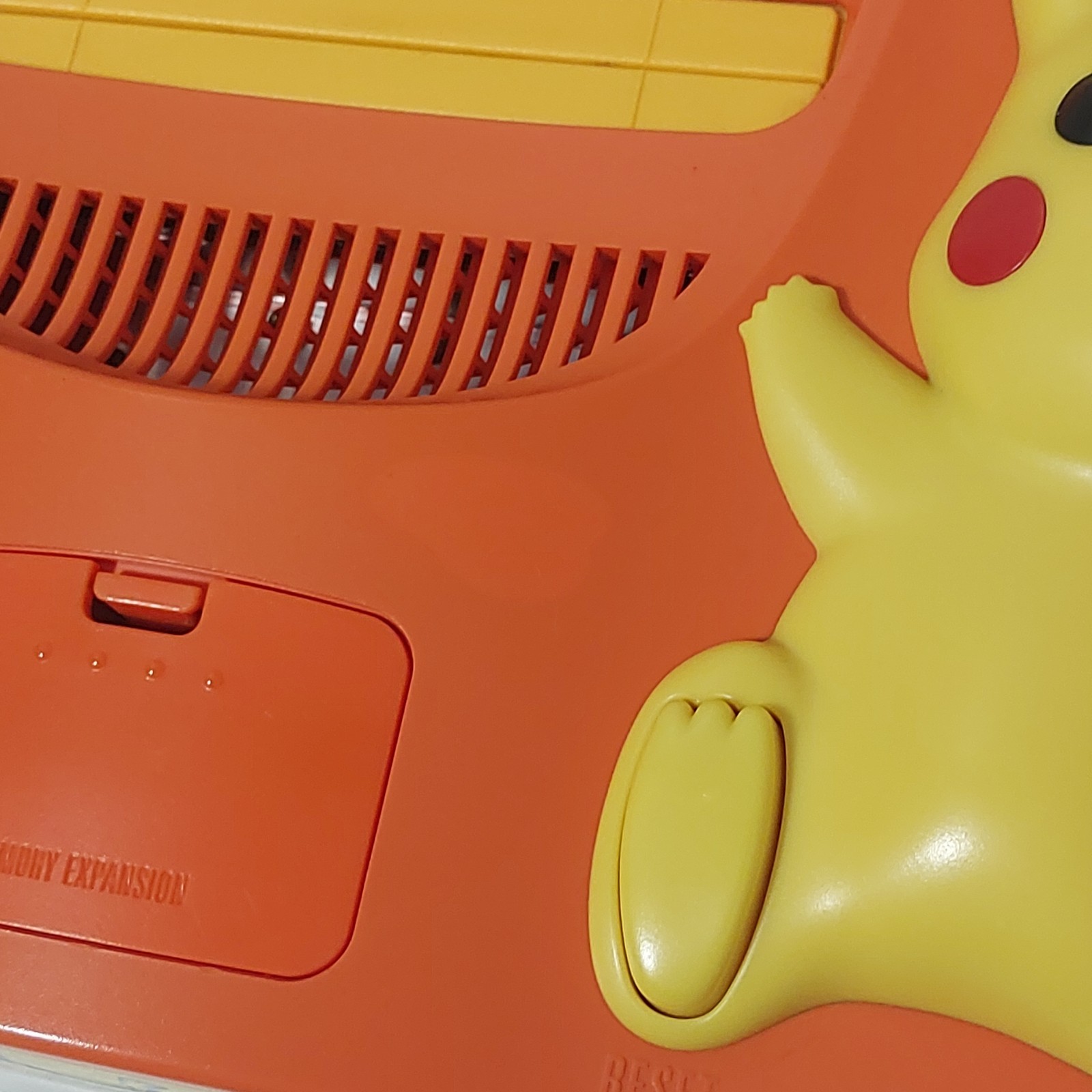 Nintendo64 N64 Pikachu Console Orange yellow Edition Region Free Import Japan