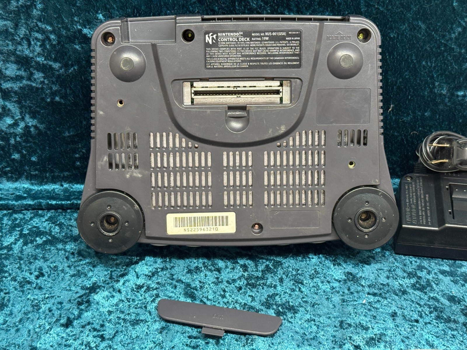 Nintendo 64 N64 Console System Bundle WCW NWO Controller Cables Tested NUS-001