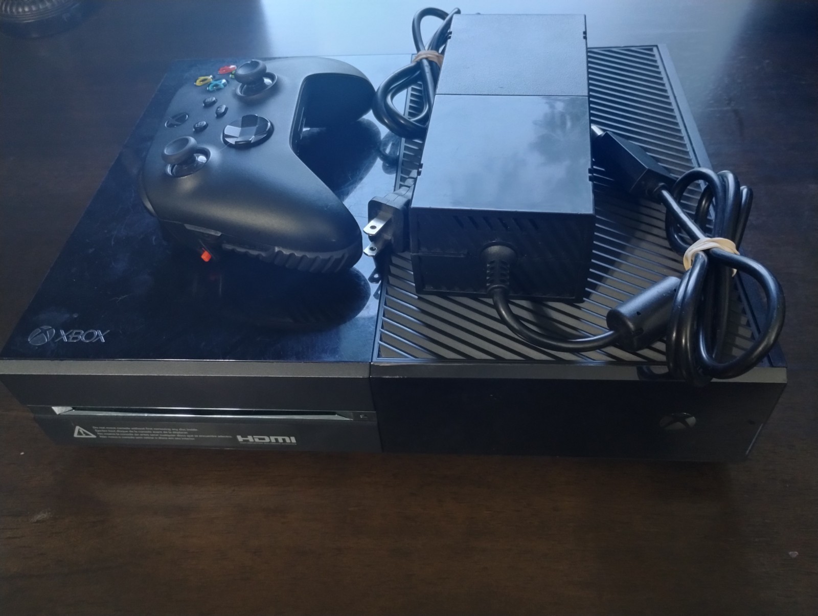 Microsoft Xbox One 500GB Black 1540 Tested & Working With Power Supply & Control