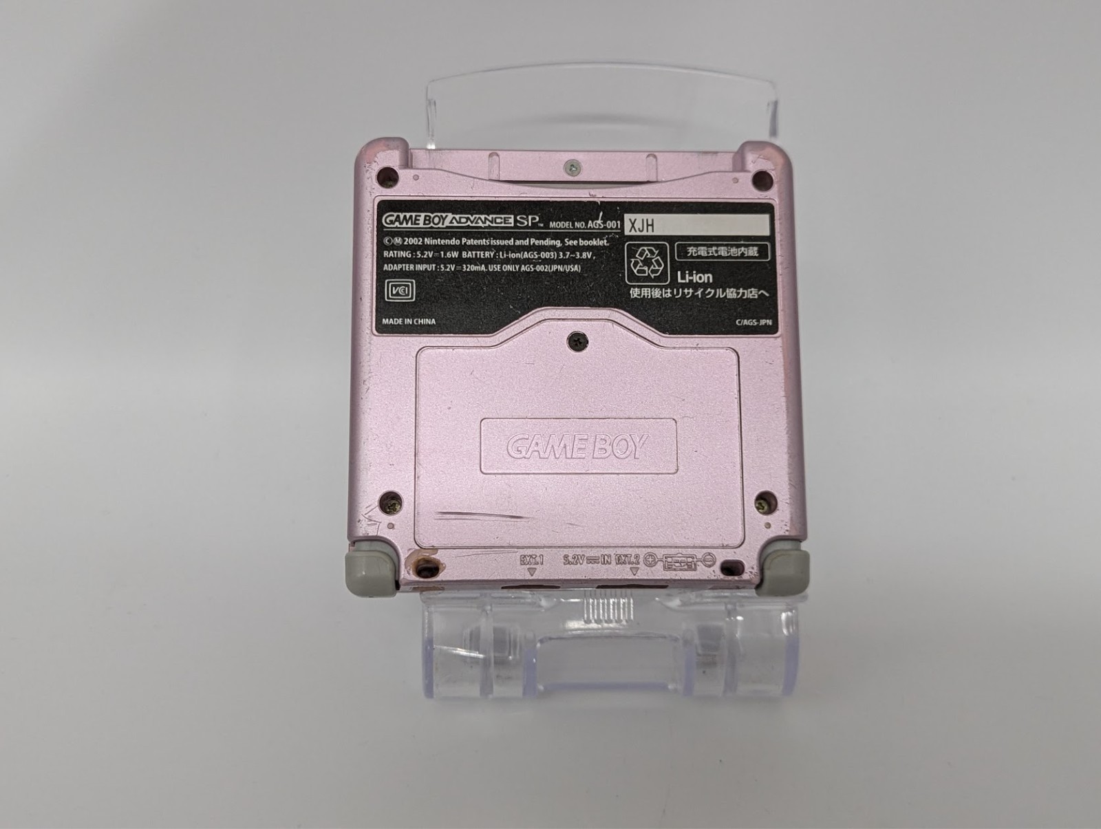 B941 Nintendo Gameboy Advance SP console Pearl Pink Japan GBA