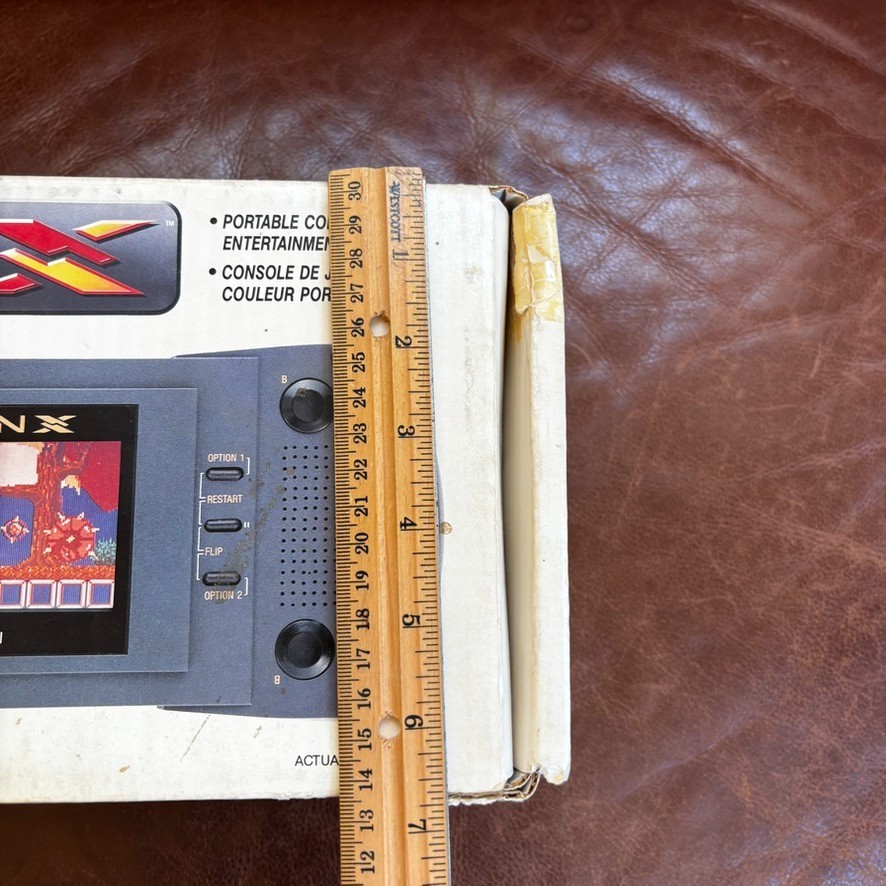 Vintage Atari Lynx Model 1 Video Game Console Handheld New in Box READ