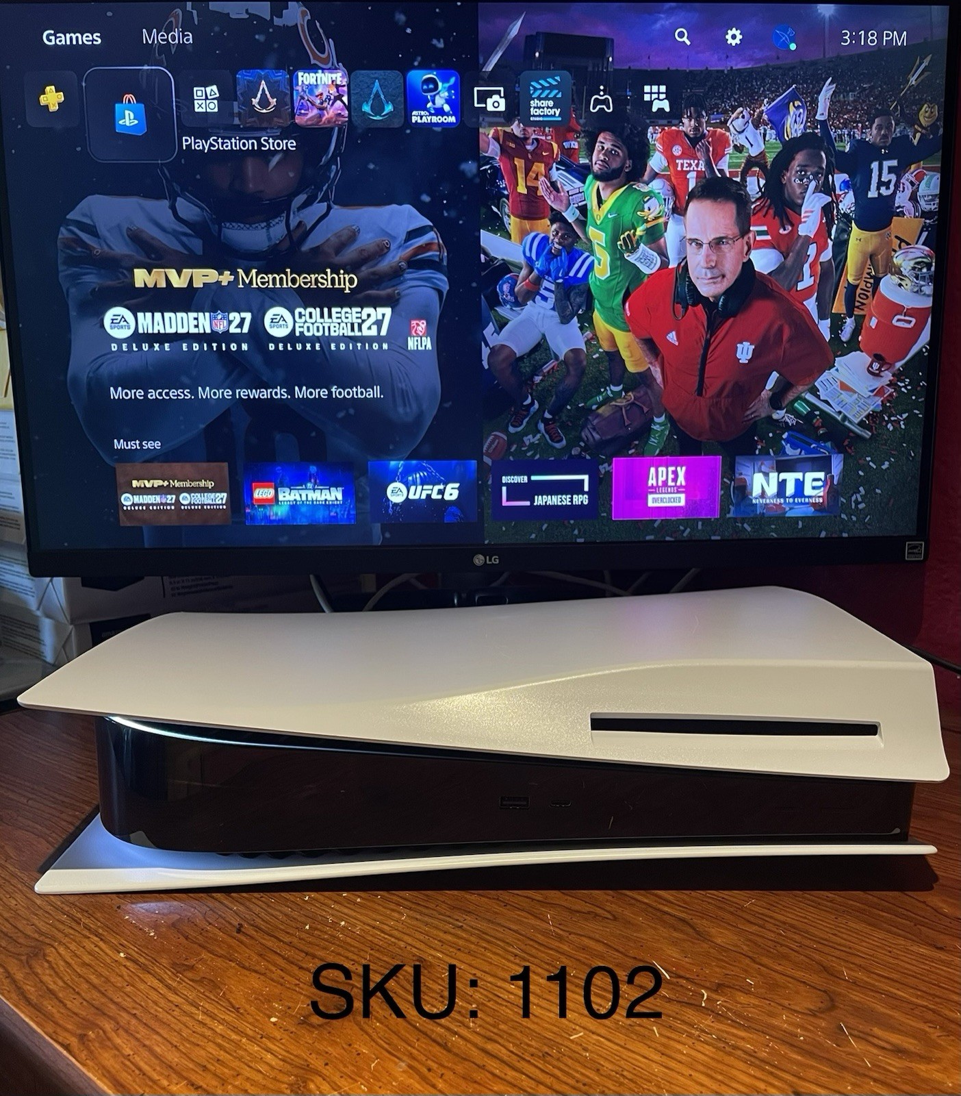 Sony PlayStation 5 Disc Console 825GB (CFI-1115A)