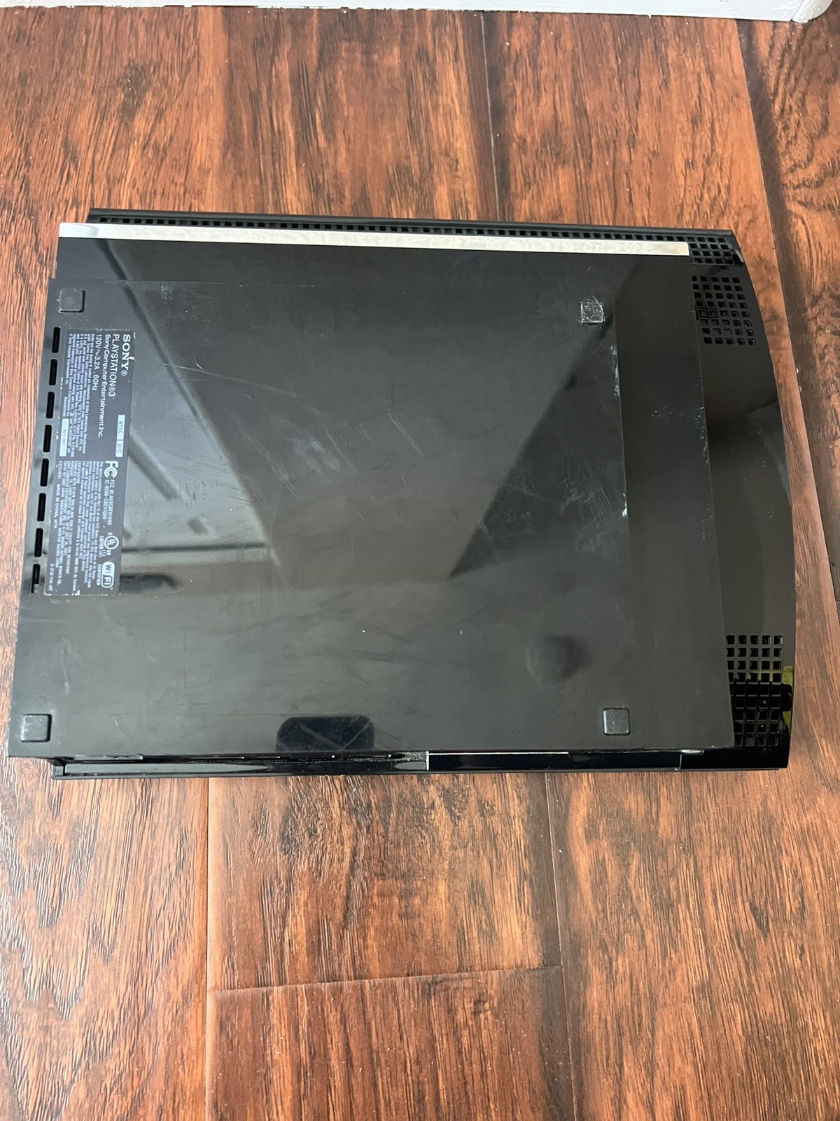 PlayStation 3 PS3 Fat Backwards Compatible CECHE01 (80GB) W/ Cords Tested Works