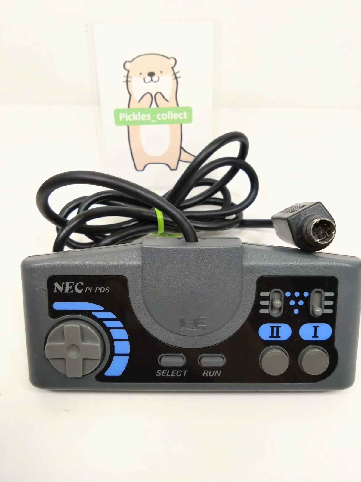 PC Engine Core Grafx PI-TG3 w/Backup Booster II PI-AD8 Tested NTSC-J NEC 1207E