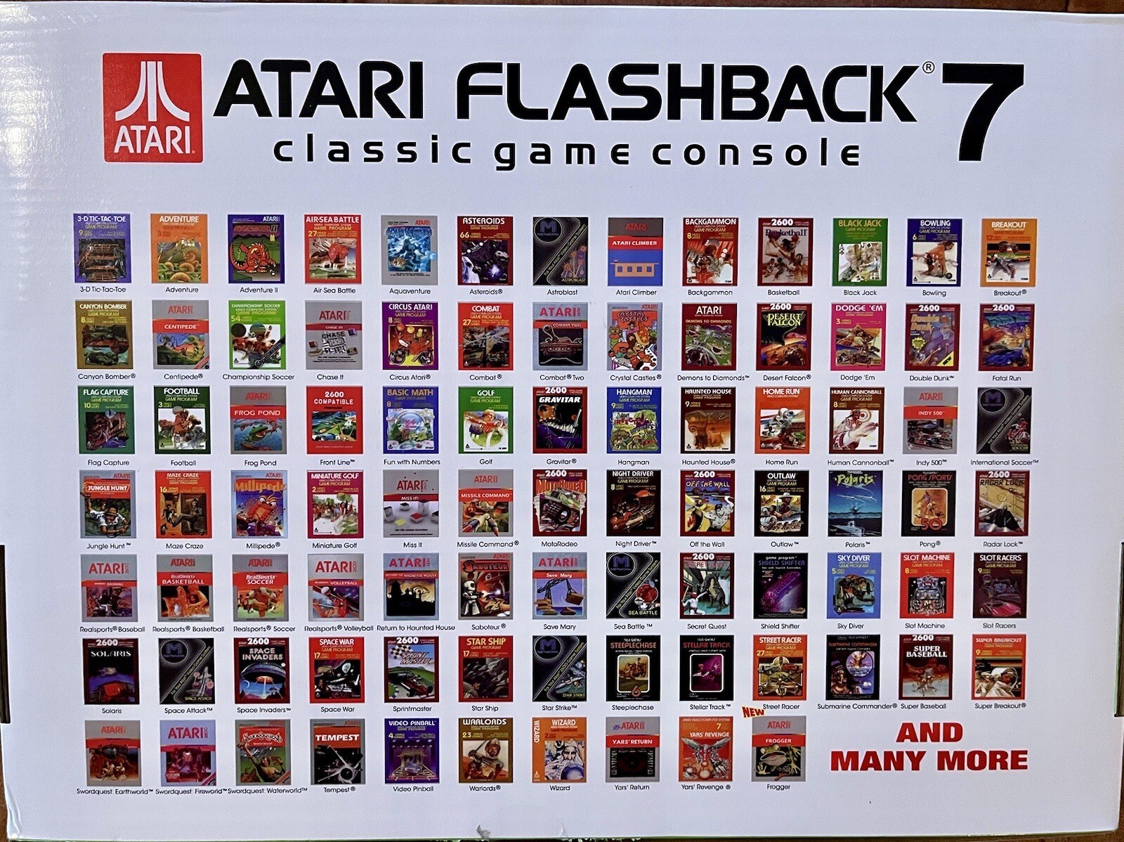 Atari Flashback 7 Classic Game Console!!!
